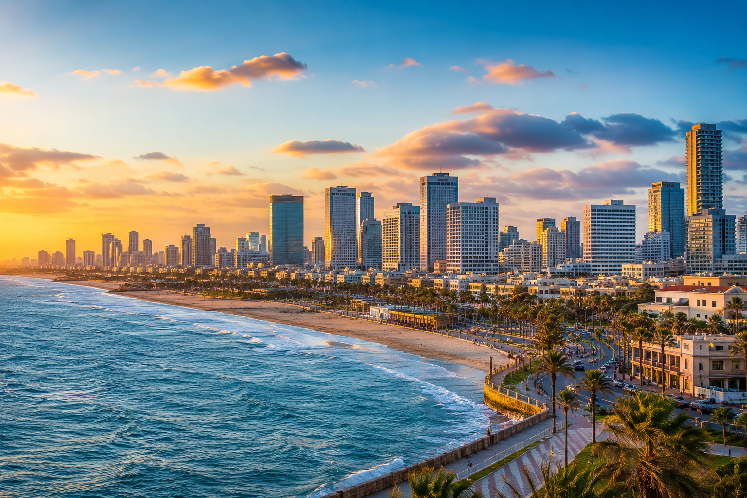 Israel — Tel Aviv skyline